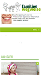 Mobile Screenshot of familienwegweiser.com